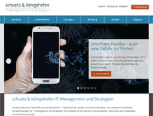 Tablet Screenshot of it-strategien.com